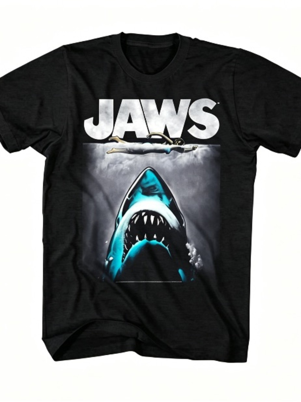 Jaws Shark Lichtenstein Womens Mens T-shirt Unisex
